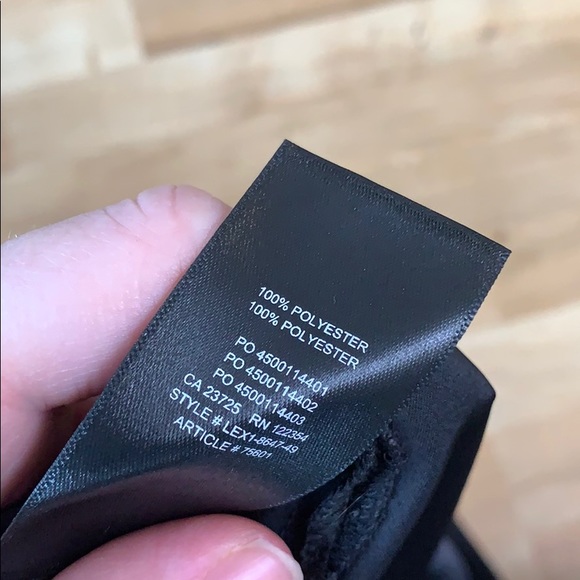 Babaton Bellamy dress sz xs black - Picture 9 of 11